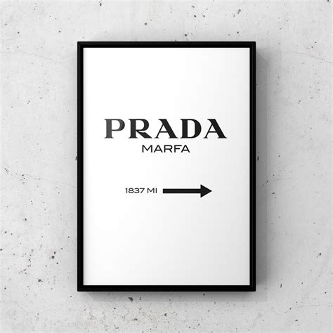 prada wall art